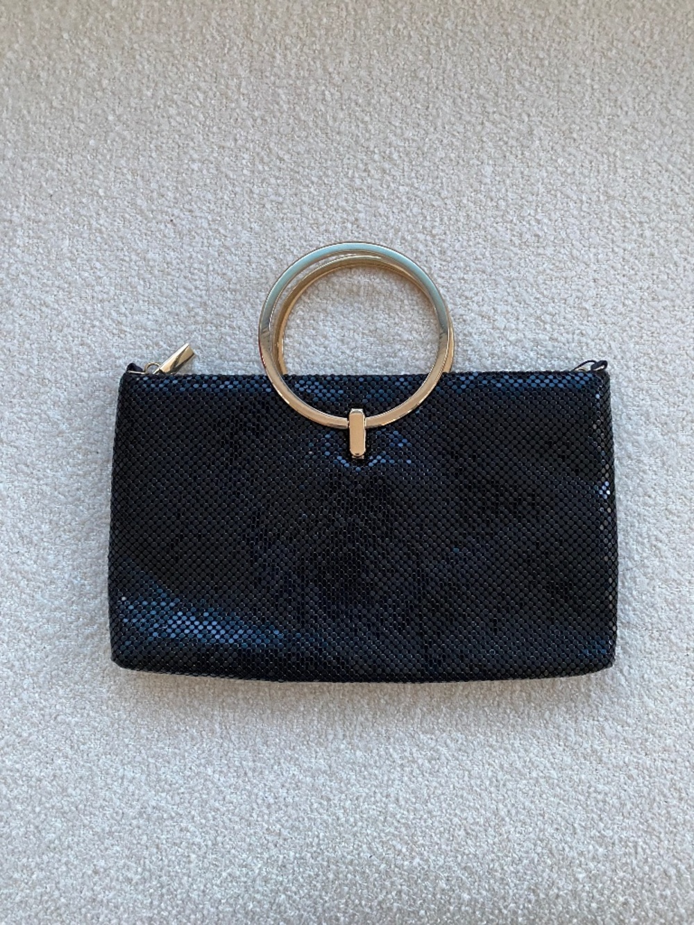 Metallic mesh bag